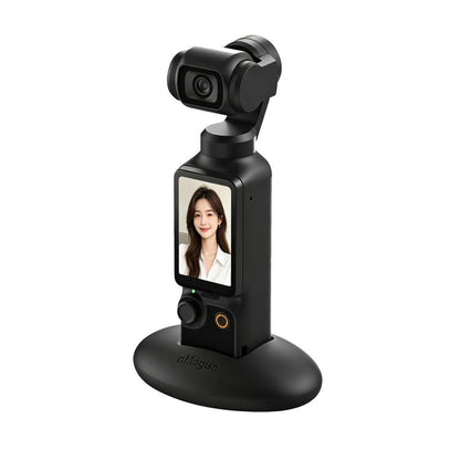 Soporte de escritorio de silicona aMagisn antideslizante para salpicadero de auto con adhesivo (negro) para DJI Osmo Pocket…