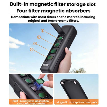 Funda protectora para la lente del gimbal BRDRC de la pantalla del /3 para DJI Osmo Pocket 4 (rosa) — imagen 6