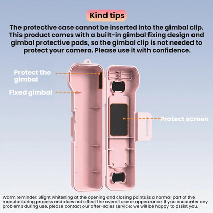 Funda protectora para la lente del gimbal BRDRC de la /3 para DJI Osmo Pocket 4 (negra) — imagen 7