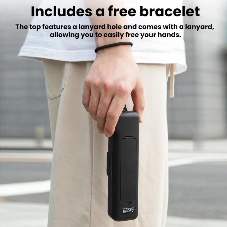 Funda protectora para la lente del gimbal BRDRC de la /3 para DJI Osmo Pocket 4 (negra) — imagen 8