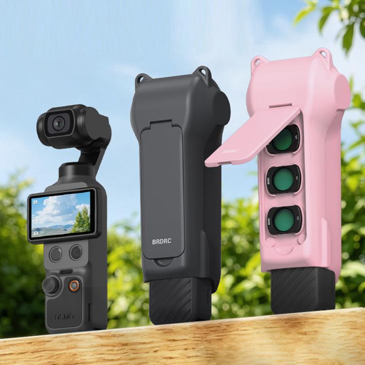 Estuche protector BRDRC para lentes, filtros y pantallas de /3 para DJI Osmo Pocket 4 (gris grafito) — imagen 11