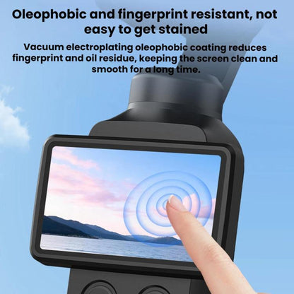 Aplicador de protector de pantalla de vidrio templado BRDRC AR para DJI Osmo Pocket 4 (negro translúcido) — imagen 7