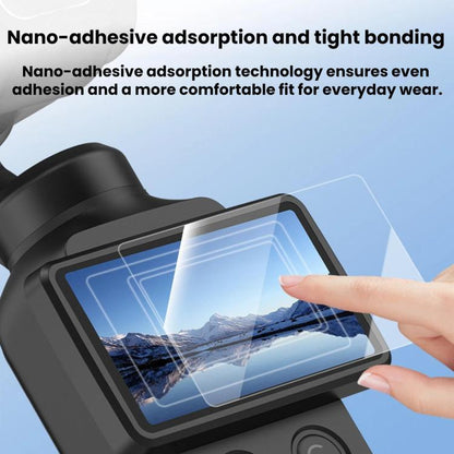 Aplicador de protector de pantalla de vidrio templado BRDRC AR para DJI Osmo Pocket 4 (negro translúcido) — imagen 9