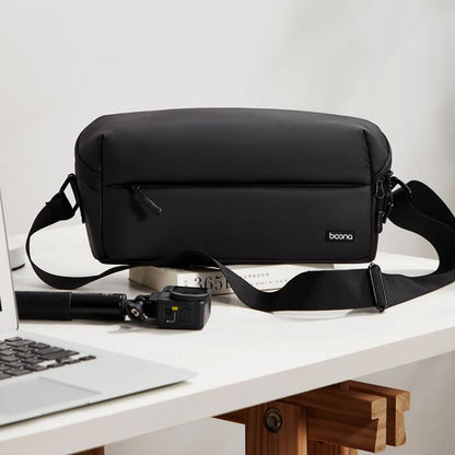 Bolsa de almacenamiento para cámara de acción Baona BN-DJ004, tipo bandolera para DJI Osmo Action 4 (negra)