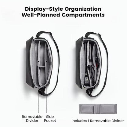 Bolsa de almacenamiento para cámara de acción Baona BN-DJ004, tipo bandolera para DJI Osmo Action 4 (negra) — imagen 3