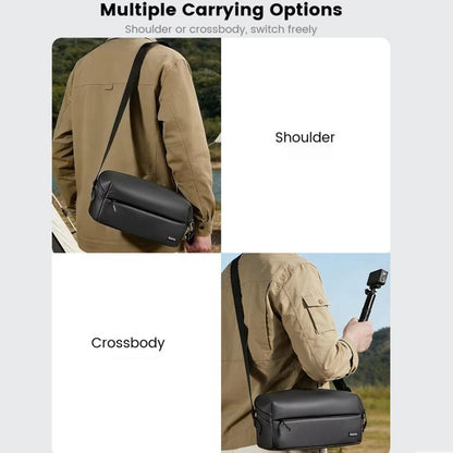 Bolsa de almacenamiento para cámara de acción Baona BN-DJ004, tipo bandolera para DJI Osmo Action 4 (negra) — imagen 8