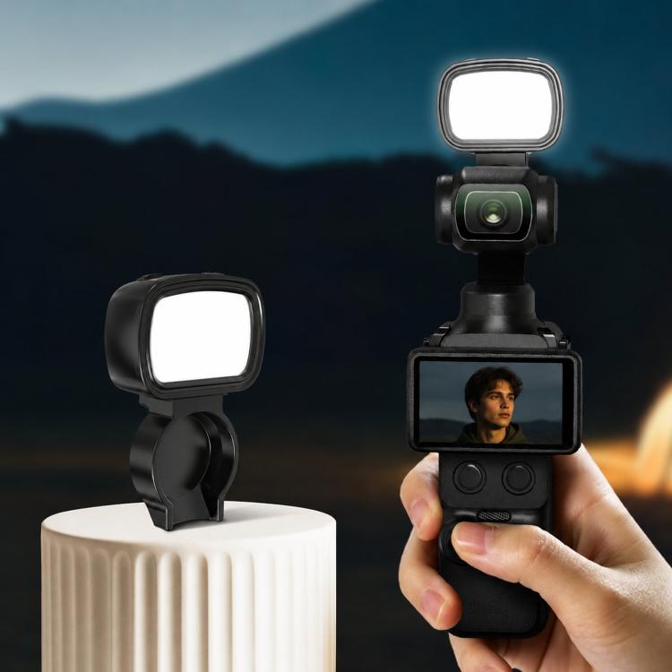 Luz magnética portátil para selfies BRDRC (negra)