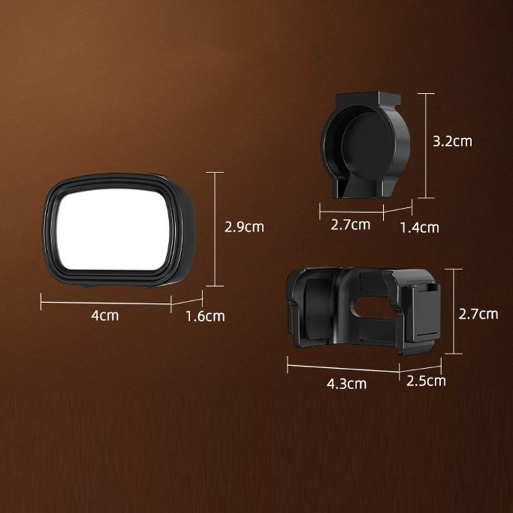 Luz magnética portátil para selfies BRDRC (negra) — imagen 3