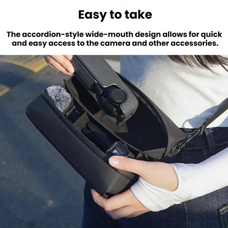 Bolsa protectora tipo bandolera BRDRC para DJI Osmo Pocket 4 (con LOGOTIPO) — imagen 7