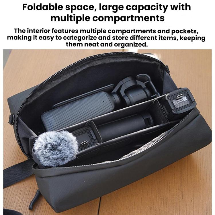 Bolsa protectora tipo bandolera BRDRC para DJI Osmo Pocket 4 (con LOGOTIPO) — imagen 8