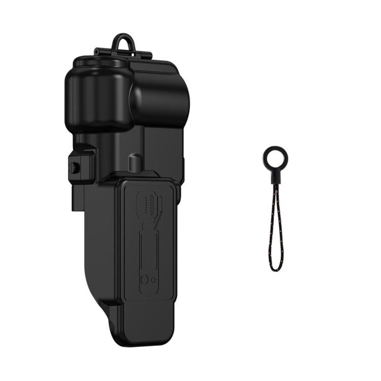 Carcasa de la Protector de pantalla para la lente BRDRC de para DJI Osmo Pocket 4 (negro)
