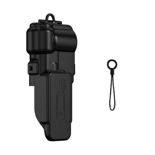 Carcasa de la Protector de pantalla para la lente BRDRC de para DJI Osmo Pocket 4 (negro)