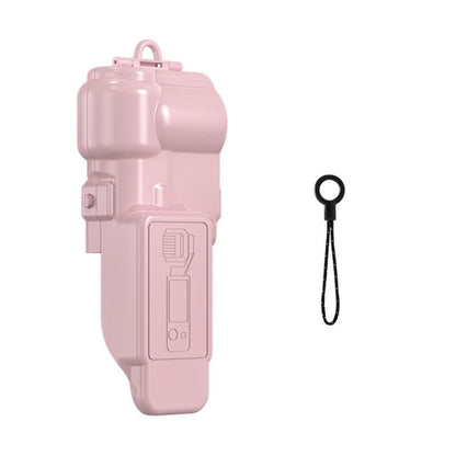 Carcasa de la Protector de pantalla para la lente BRDRC de para DJI Osmo Pocket 4 (rosa)