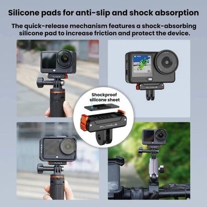 Base magnética de liberación rápida FLYMILE (negra) para DJI Osmo Action 6 — imagen 8