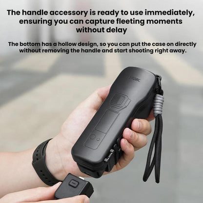 Estuche abatible con cierre magnético para filtros BRDRC para DJI Osmo Pocket 3 (negro) — imagen 5