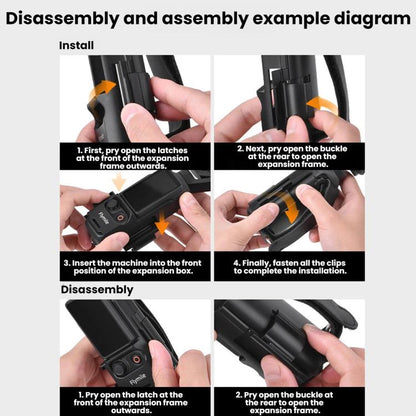Marco extensor multifuncional Flymile (negro) — imagen 8