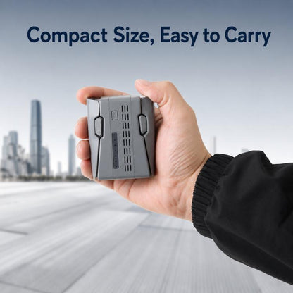 Batería Cargador de doble 2 YX de 45 W con concentrador de carga rápida PD y modo de almacenamiento para DJI Neo (gris) — im…