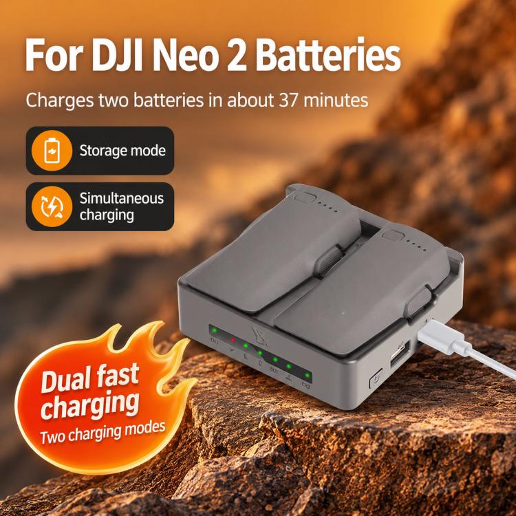 Batería Cargador paralelo YX PD de 45 W, concentrador de carga rápida bidireccional con modo de almacenamiento de para DJI N…