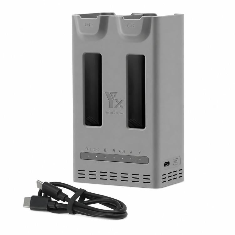 Batería Cargador paralelo YX PD de 100 W, concentrador de carga rápida bidireccional con modo de almacenamiento de para DJI……