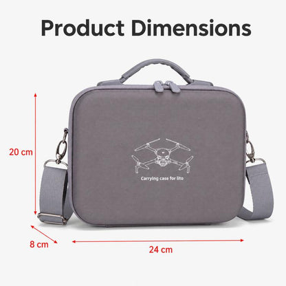 Bolsa de almacenamiento portátil para exteriores con control remoto estándar y dron Lito 1 (gris) — imagen 9
