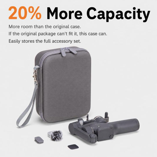 Funda de transporte y bolsa de almacenamiento para gimbal OSMO Mobile 8P (gris) para DJI Osmo Mobile — imagen 2