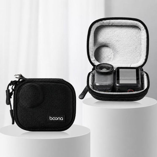 Funda Baona BN-FD011 rígida de EVA para mini cámara de acción Osmo Nano, estuche protector de bolsillo (negro) para DJI Mini