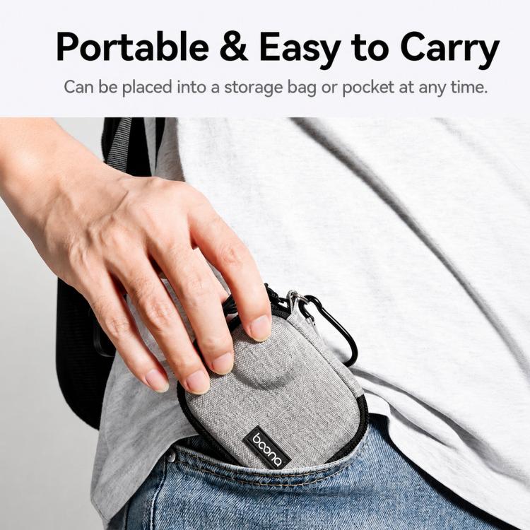 Funda Baona BN-FD011 rígida de EVA para cámara de acción Osmo Nano, estuche protector de bolsillo (gris) para DJI Osmo — ima…