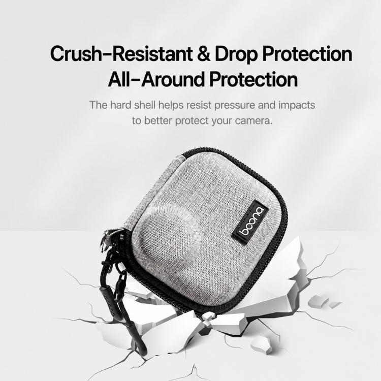 Funda Baona BN-FD011 rígida de EVA para cámara de acción Osmo Nano, estuche protector de bolsillo (gris) para DJI Osmo — ima…