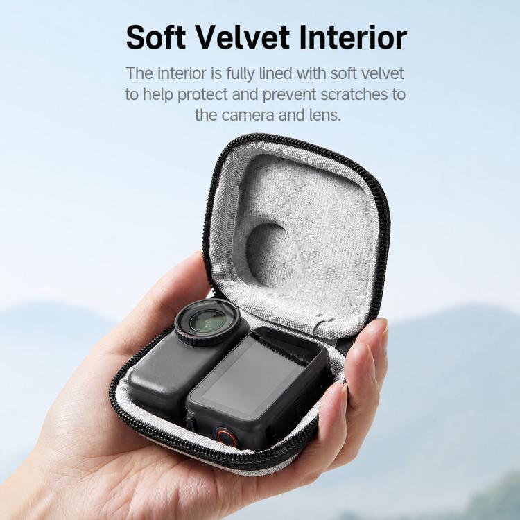 Funda Baona BN-FD011 rígida de EVA para cámara de acción Osmo Nano, estuche protector de bolsillo (gris) para DJI Osmo — ima…