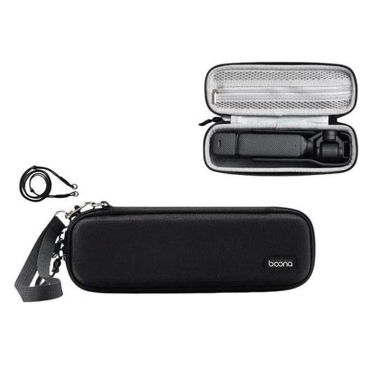 Funda Baona FD006 rígida de EVA para cámara de acción, estuche protector de viaje. Especificaciones: Negro + Cordón para DJI…