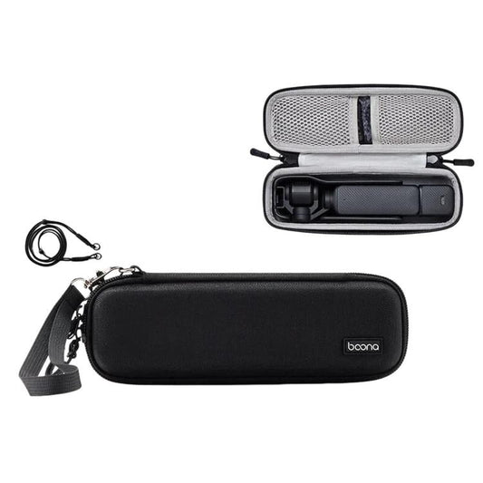 Funda Baona FD006 rígida de EVA para cámara de acción, estuche protector de viaje. Especificaciones: Negro mejorado + cordón…