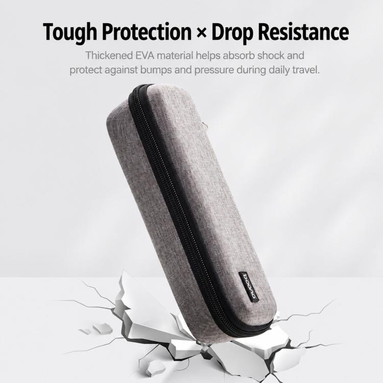 Funda Baona FD006 rígida de EVA para cámara de acción, estuche protector de viaje, especificaciones: Gris mejorado para DJI……