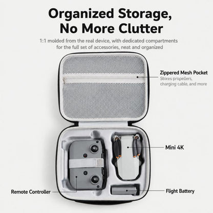Funda Baona BN-FD004 rígida de EVA, bolsa de hombro para dron, caja de almacenamiento protectora, especificaciones: grande,……