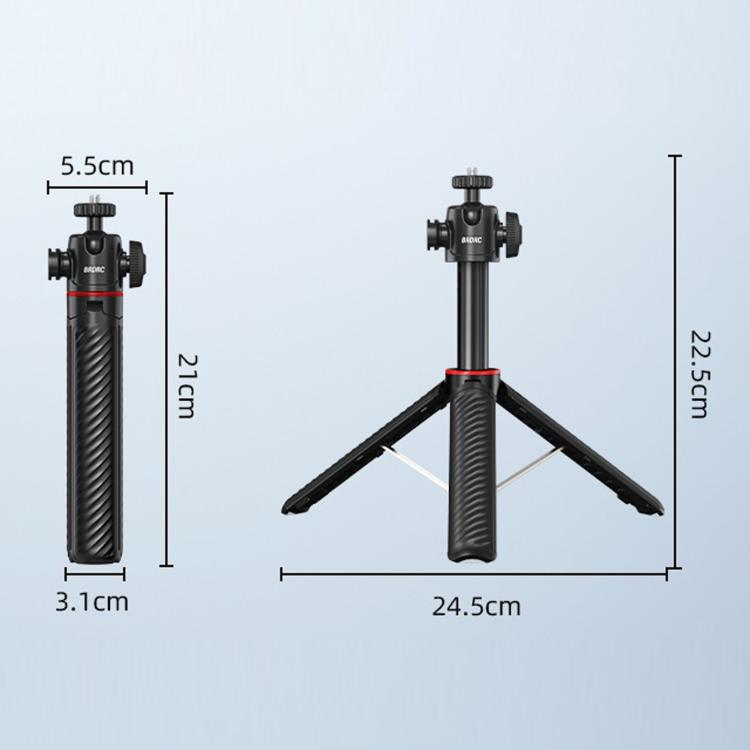 Trípode de extensión para selfies BRDRC para DJI Osmo Pocket 4 (montura de 1/4) — imagen 3