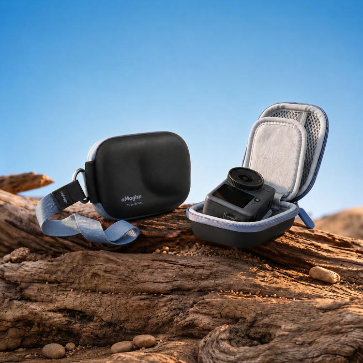 Estuche de transporte mini para cámaras de acción AMagisn ChicLite Serie para Insta360, y GoPro Hero para DJI Osmo Action 6…