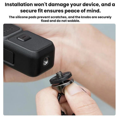 Mochila Osmo Packet 4 / 3 BRDRC Gancho magnético telescópico para con cuerda antipérdida (Negro) para DJI Osmo — imagen 7