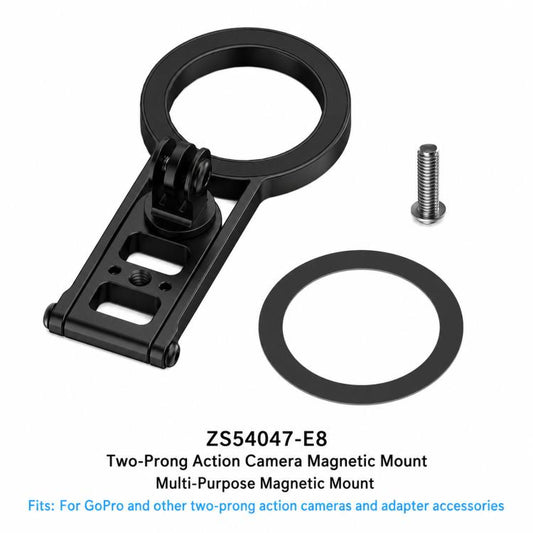 Base de montaje magnética Universal de 2 puntas para cámaras de acción