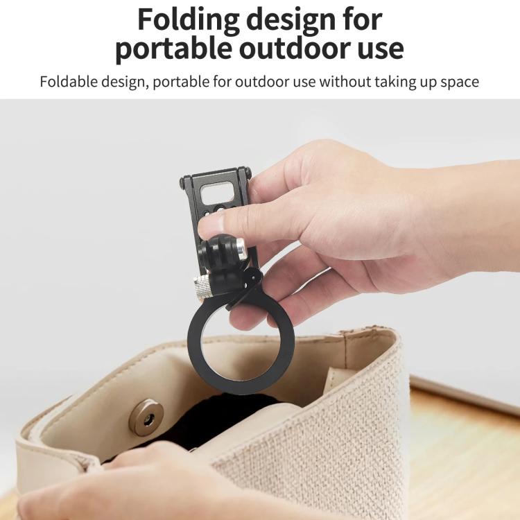 Base de montaje magnética para cámara de acción con orificio para tornillo de 1/4 de pulgada — imagen 12