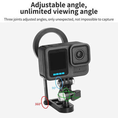 Base de montaje magnética Universal para cámara de acción con rótula de 17 mm — imagen 4