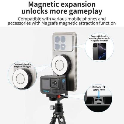 Base de montaje magnética Universal para cámara de acción con rótula de 17 mm — imagen 9