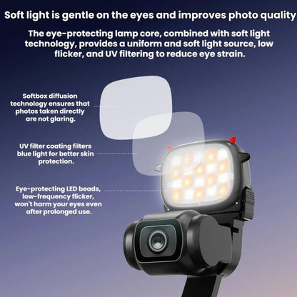 Luz de relleno portátil Monster BRDRC para DJI Osmo Pocket 4 — imagen 4