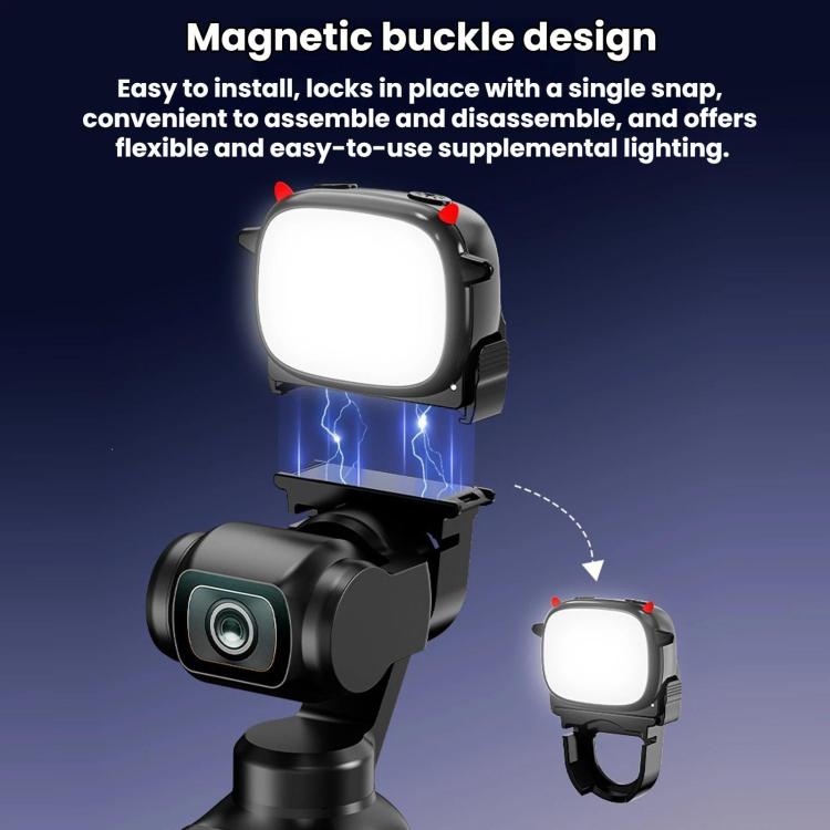 Luz de relleno portátil Monster BRDRC para DJI Osmo Pocket 3 — imagen 5