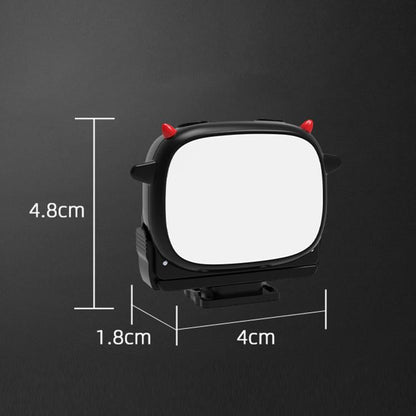 Accesorio de luz de relleno BRDRC para selfies de mano para DJI Osmo Action 6 — imagen 3