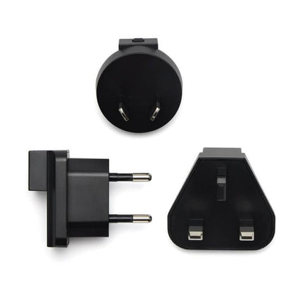 Kit adaptador de enchufe de viaje para cargador Power de 140 W GaN, con enchufes de pared intercambiables para la UE, Reino……