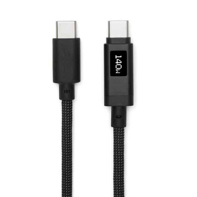 Cable Original USB-C de 7 A con pantalla digital para cargador Power de 140 W GaN, longitud: 1 m