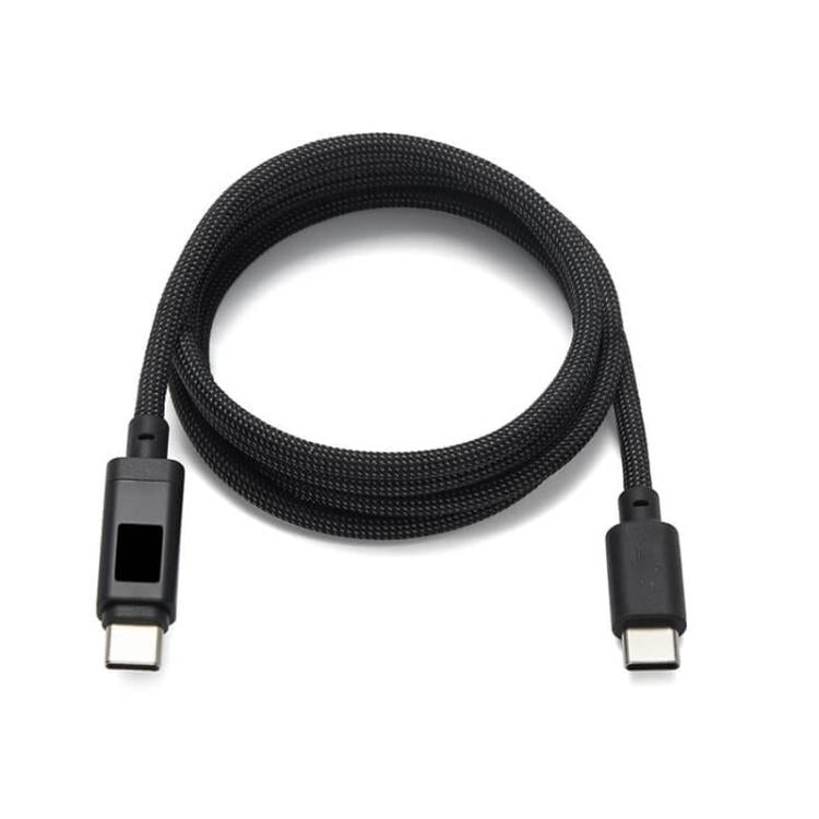 Cable Original USB-C de 7 A con pantalla digital para cargador Power de 140 W GaN, longitud: 1,8 m — imagen 3