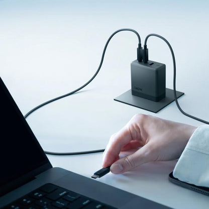 Cable Original USB-C de 7 A con pantalla digital para cargador Power de 140 W GaN, longitud: 1 m — imagen 5